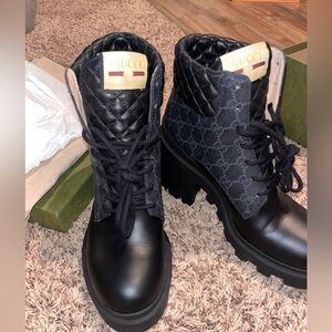 Gucci Heeled Boots with Box Dust Bags included
